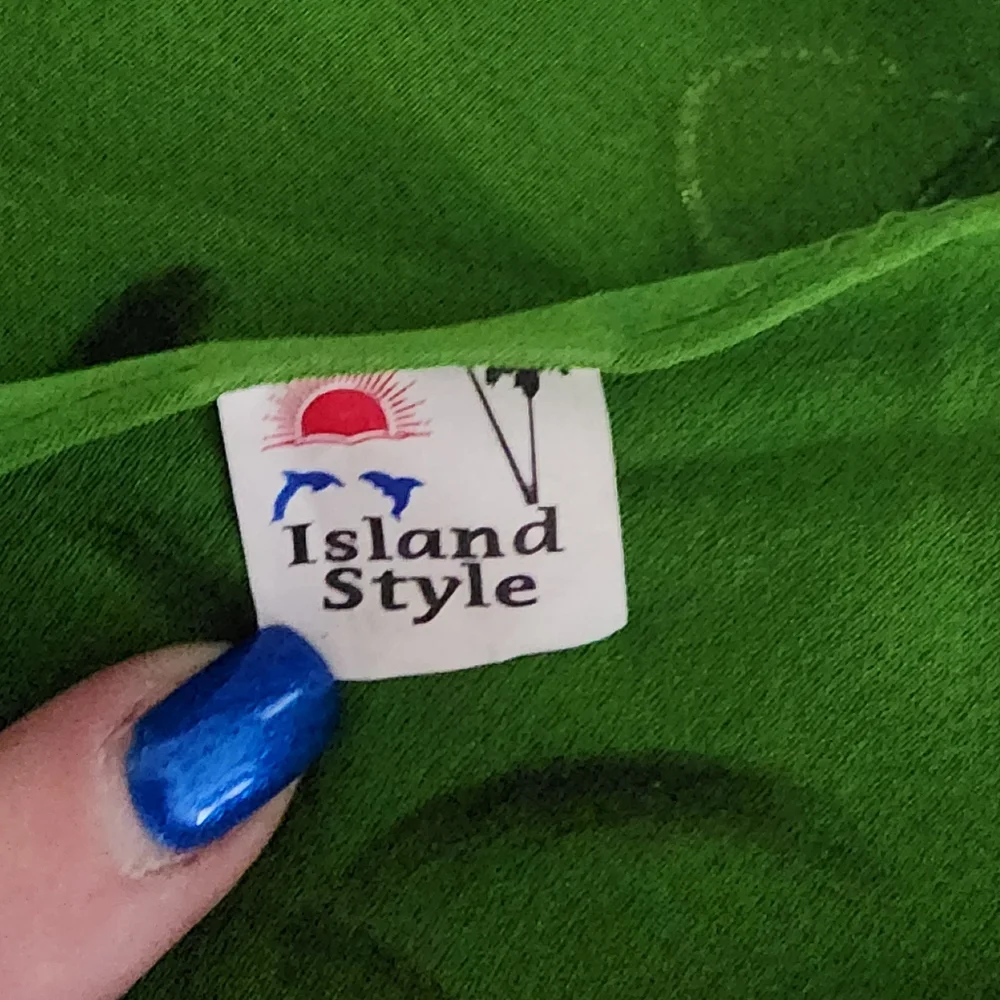 NEW ~ Island Style® Lightly Embellished Green Scarf/Wraps